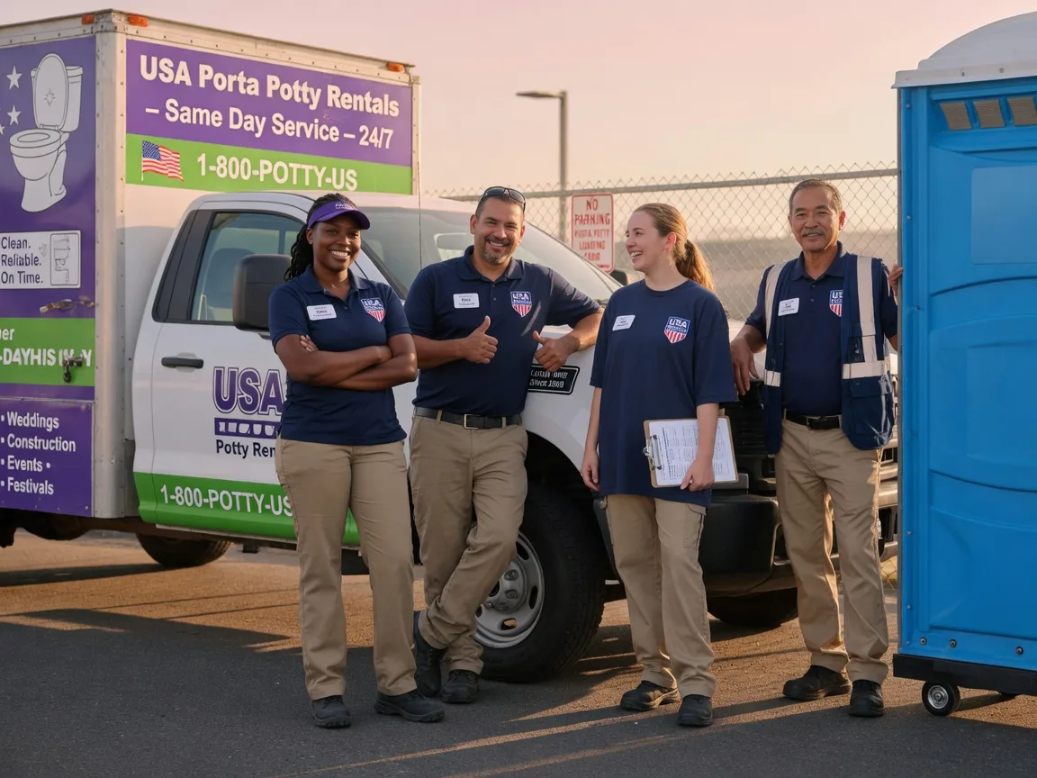 Porta Potty Rental company in Salisbury, MO