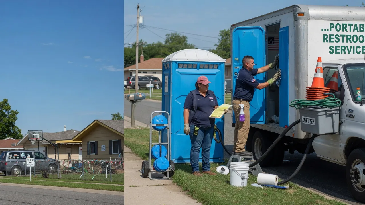 Porta Potty Rental in Salisbury, MO near me